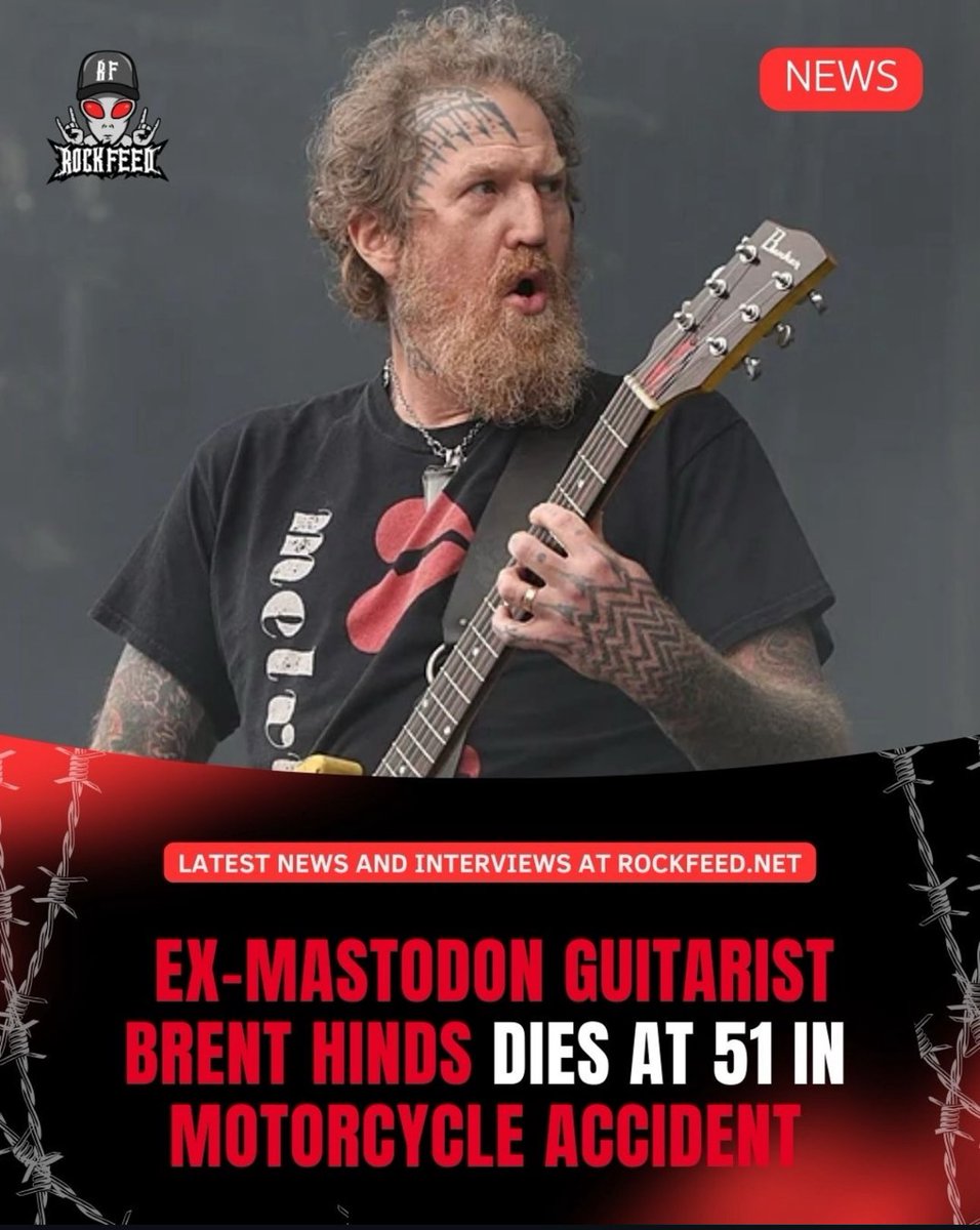 ConcertCruizer's tweet image. OMG 😱 #RIP #BrentHinds. #mastodon