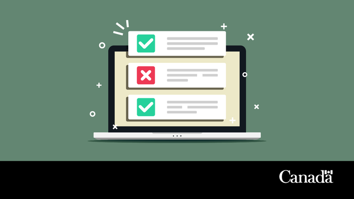 CdnDemocracy's tweet image. #Misinformation, #disinformation – you hear about it, but do you know what they are? Learn more about them, how they can affect you, and how you can protect yourself online: canada.ca/en/campaign/on…