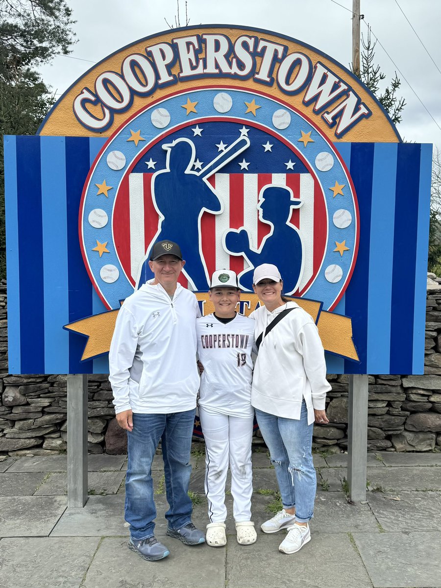 Amazing experience for Max and his team at Cooperstown All Star Village.  Great week of baseball.  A true once in a lifetime experience on and off the field.  Thanks to <a href="/scwiseman/">Stephen Wiseman</a> <a href="/TimCalice/">Tim Calice</a> and Coach Curtis for all of their time and effort this season!  #TCEmpire