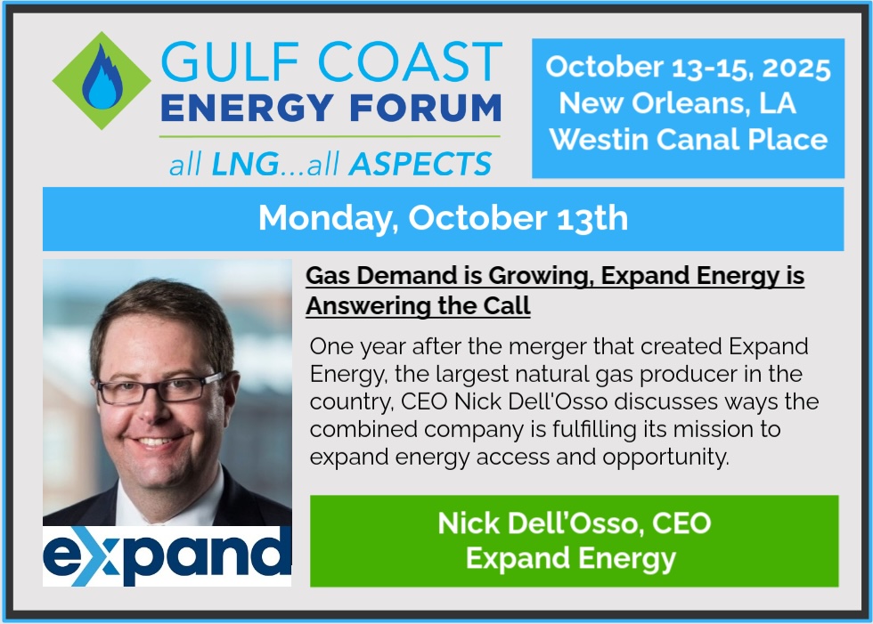 We are excited to have Nick Dell'Osso &amp; Expand Energy with us! We are in some very exciting times for the natgas industry &amp; Nick will be staring us off in NOLA with some great insights! Website: lnkd.in/gVjkrXpK
#energy #lng #pipelines naturalgas #ldcgasforums