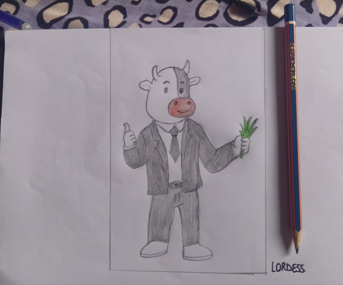 _crypto_mama's tweet photo. A simple lamumu art with a pencil to show our passion.... https://t.co/4ZossiQs9K
