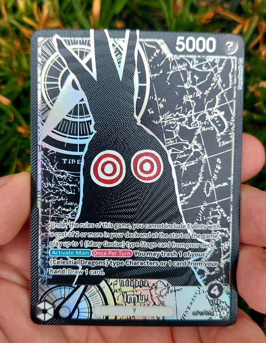 New custom leader cards are heeeere! 😊
The new (and kinda busted) Zoro, and next set's Bonney and Imu leaders!
#optcg #onepiece

Link to my 🛒 in my bio!