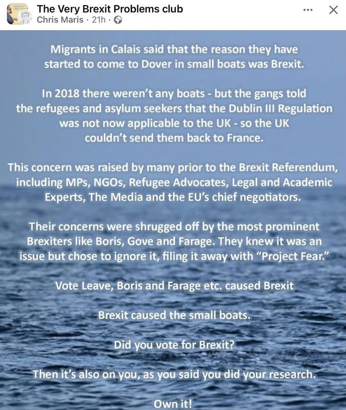 💙🇪🇺😾🇪🇺😾💙🇪🇺😾
TO WHOM IT MAY CONCERN

#smallboats #refugees. #racists