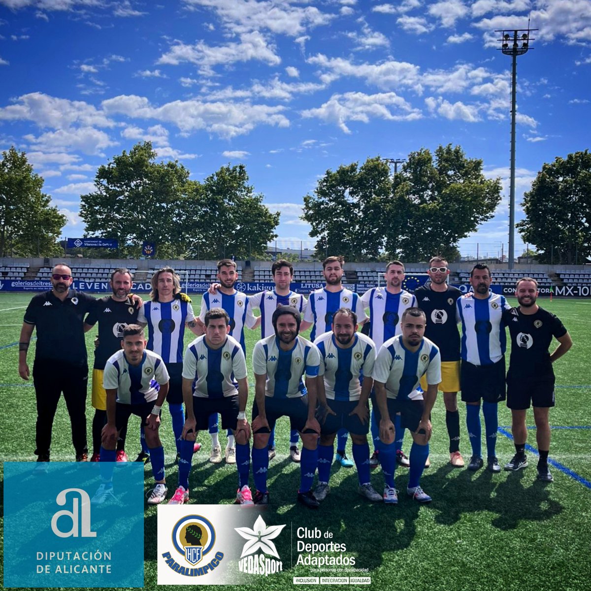 💙 𝙂𝙧𝙖𝙘𝙞𝙖𝙨 𝙖 𝙡𝙖 <a href="/dipuAlicante/">Diputación de Alicante</a> por la subvención concedida  a nuestra entidad, por un porte de 1.780,70€, para sufragar parte de los gastos ocasionados en la liga nacional de #futbol para Deportistas con #paralisiscerebral y #dañocerebraladquirido.