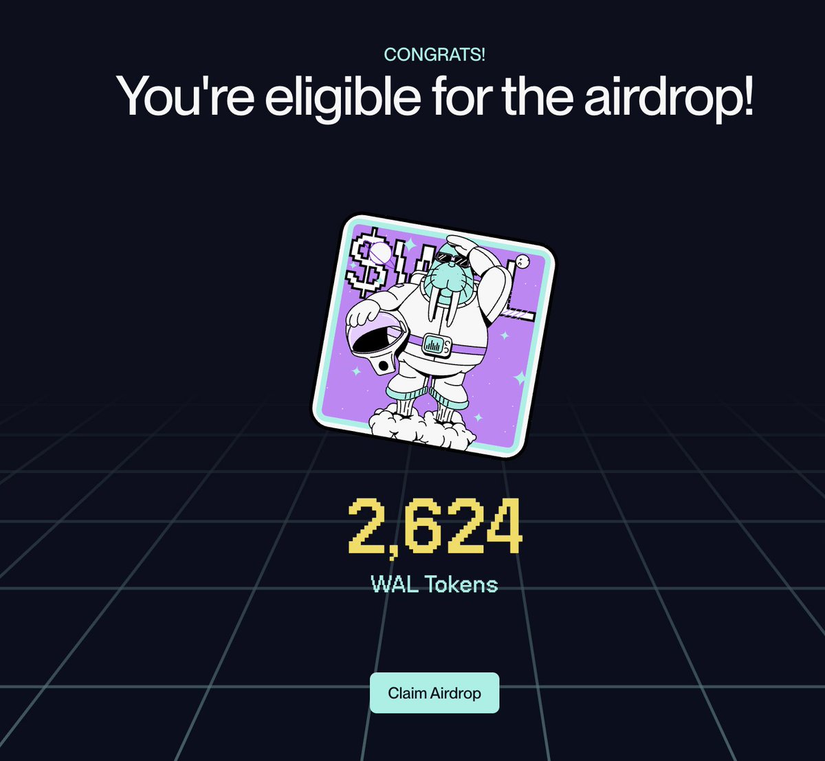 phachseo's tweet photo. Wow, another airdrop from Walrus Protocol , I got total 5474 $wal  (4 wallets ) for this round. Thank to @SuiNetwork and @WalrusProtocol  so much 🥰 https://t.co/H3lWeAW33C