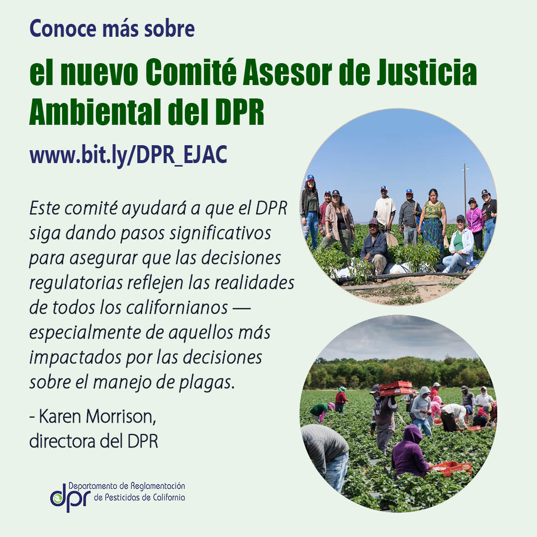 CA Dept. of Pesticide Regulation tweet media