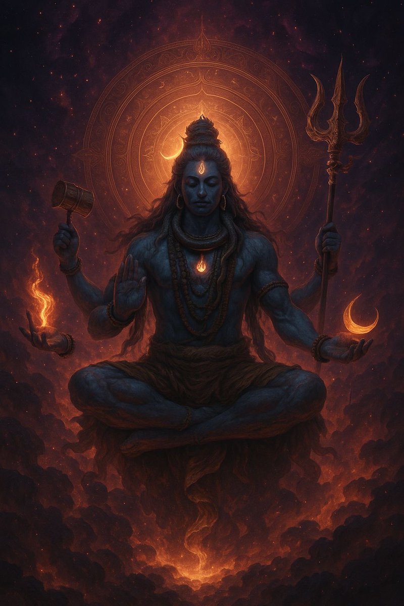 _blessingwave's tweet image. Shiva is the fire, Shiva is the peace.🔱

🕉️ शिवः अग्निः, शिवः शान्तिः।