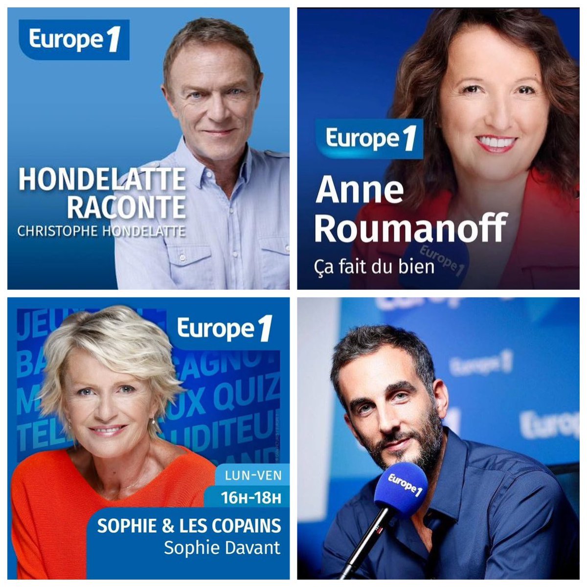 Clap de fin après 14 ans à <a href="/Europe1/">Europe 1</a> 🎙️
Des souvenirs précieux avec les animateurs et les équipes, des amitiés précieuses et une grande reconnaissance 💙 
Direction de nouveaux horizons avec ma propre structure et de beaux projets ! ⭐️🚀😀