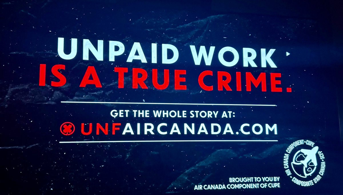 I see what you did there! Absolutely brilliant (and legal) use of a clever domain name during the recent Air Canada labour dispute. Well played, flight attendants union, well played... #domains #domainnames