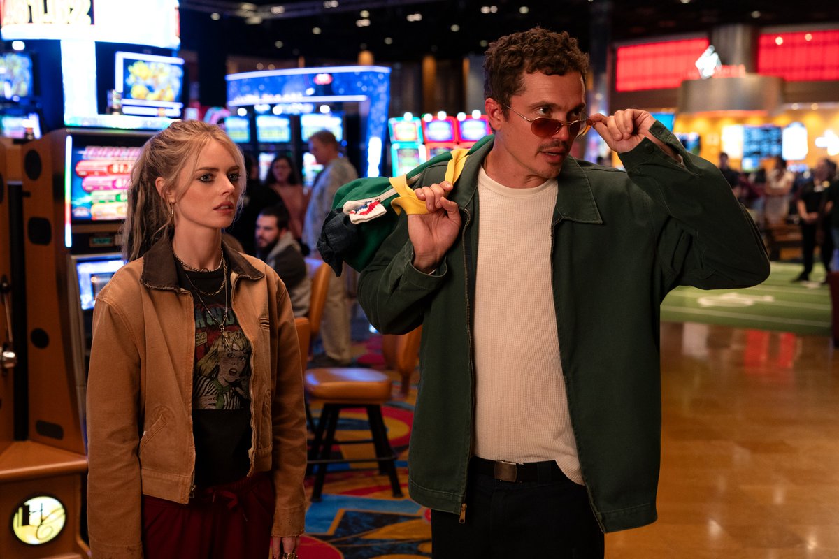 I got to see #eeniemeanie early, and dug the film. 

The action is thrilling, and palpable chemistry with Samara Weaving's Edie and Karl Glusman's John. You feel for both, especially Edie. 

Releasing on <a href="/DisneyPlus/">Disney+</a> tomorrow.

Review for <a href="/SciFiction/">SciFiction</a> soon!

Pictures from <a href="/Disney/">Disney</a>
