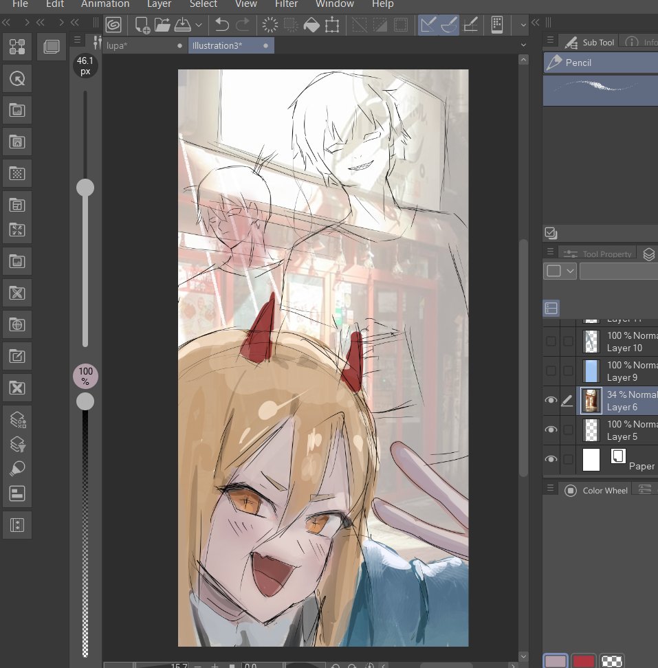 Power ongoing ...  #digitalart #chainsawman212  #CLIPSTUDIOPAINT #digitaldrawing #artistsonX #illustration