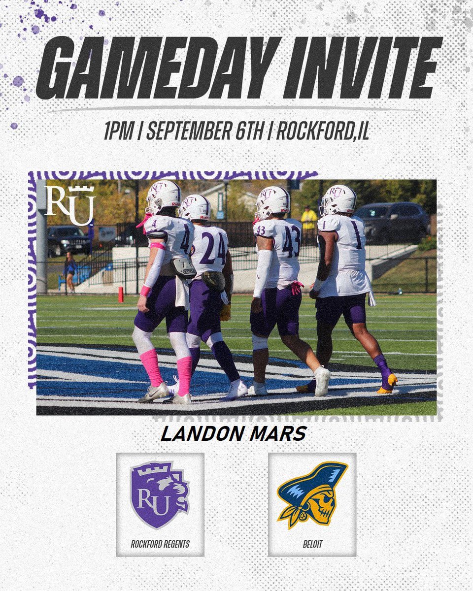 LandonDMars's tweet photo. Excited to announce I will be at Rockford University September 6th for a visit @CoachRayRU @coach_cal_cal @jtwestfootball https://t.co/zj1kdNdUX4