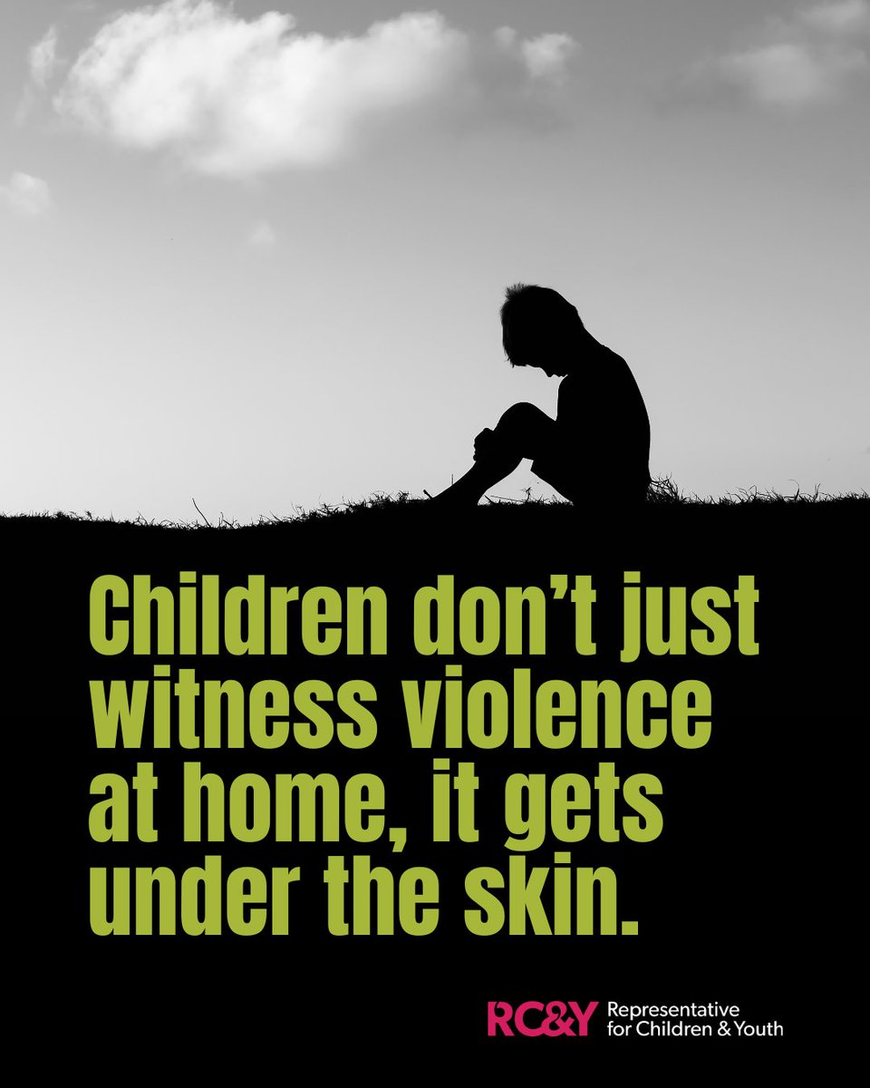 The impact of family and intimate partner violence on young people is deep and lasts a lifetime. Read our recommendations aimed at addressing the need to reduce the impacts of violence in the home on young people in our report 'Don't Look Away'. rcybc.ca/hfaq/dont-look…