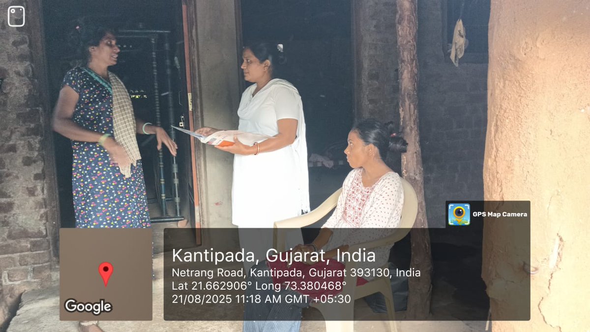 thonetrang77417's tweet image. #Netrang
#ANCvisit #ઝરણાં #aamkantipada #phckharetha
#AAMTHAVA #PHCTHAVA #Motia
#PNC #Visit #FHW #MPHW #CARE #PRIVENT #SEFETY #VILLAGERS #IEC #HEALTHEDUCATION 

" #આરોગ્યટીમ દ્વારા #સગર્ભામાતાની #ગૃહમુલાકાત કરવામાં આવેલ હતી"

@Bharuch_Health @collectorbharuc @irushikeshpatel