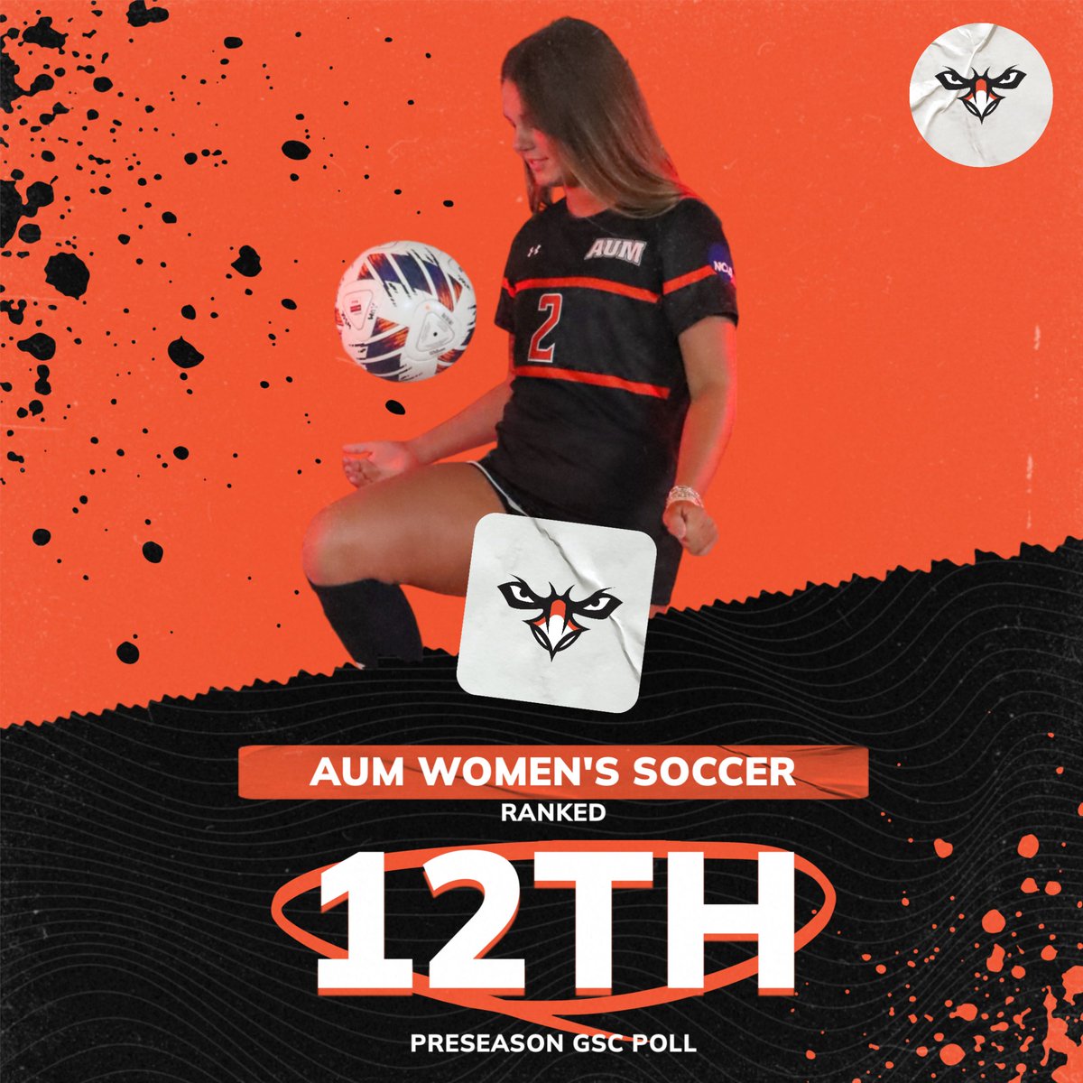 Warhawks come in at No. 12 in the GSC Preseason Poll.

📰 bit.ly/45tcgkF

#WeAreAUM