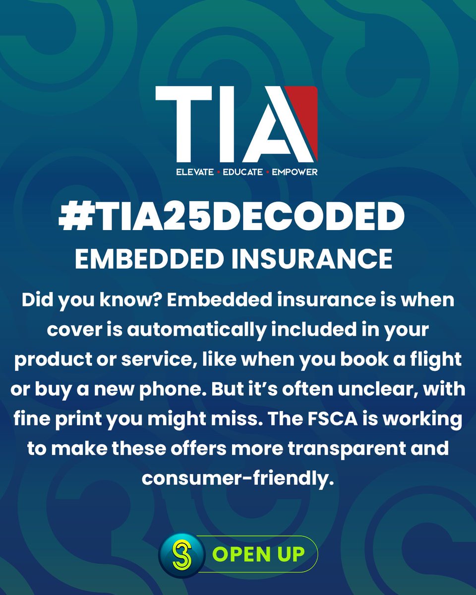 S3 (@sabc3) on Twitter photo 🚨 <a href="/TheInsApp/">Insurance Apprentice</a> is NOW on 🚨
#TIA25DECODED: Embedded Insurance
Did you know? Insurance is no longer just a standalone product — it’s being built directly into everyday services.
Where do you think embedded insurance will have the biggest impact next ?
#S3OpenUp #TIA2025 🚨 <a href="/TheInsApp/">Insurance Apprentice</a> is NOW on 🚨
#TIA25DECODED: Embedded Insurance
Did you know? Insurance is no longer just a standalone product — it’s being built directly into everyday services.
Where do you think embedded insurance will have the biggest impact next ?
#S3OpenUp #TIA2025