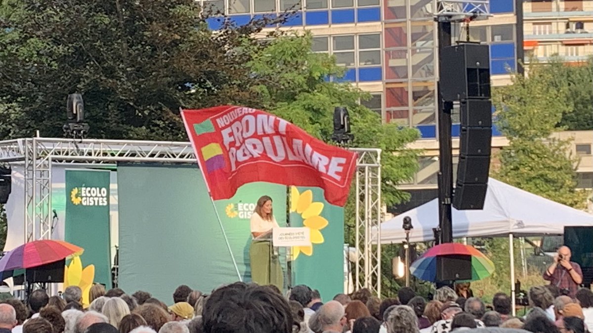 Les Écologistes Pays de la Loire 💚🌻 (@eelv_pdl) on Twitter photo Fin du discours de <a href="/marinetondelier/">Marine Tondelier</a> aux <a href="/Journeesdete/">Journées d'été des écologistes</a> des Écologistes. En route pour les municipales 2026, et uni·e·s, pour le scrutin présidentiel 2027 ! 🌻💚 Fin du discours de <a href="/marinetondelier/">Marine Tondelier</a> aux <a href="/Journeesdete/">Journées d'été des écologistes</a> des Écologistes. En route pour les municipales 2026, et uni·e·s, pour le scrutin présidentiel 2027 ! 🌻💚