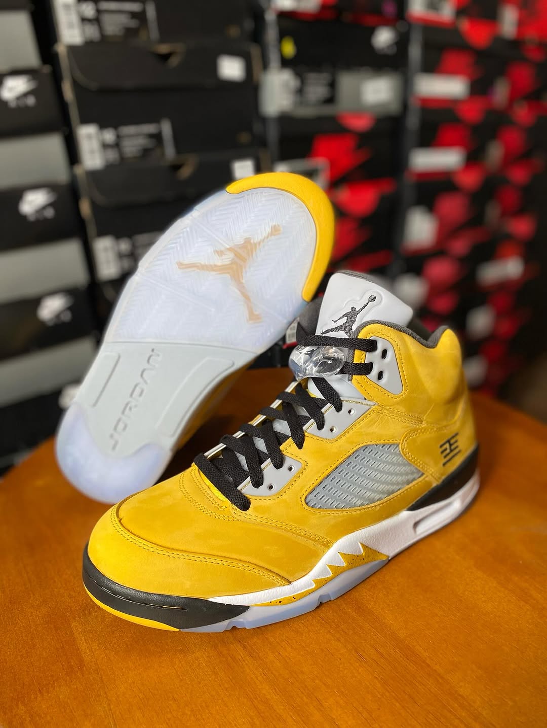 【現物写真あり】Air Jordan 5 Retro Yellow 2025 “Tokyo” Jordan 5 detailed look! 🇯🇵💛 Currently