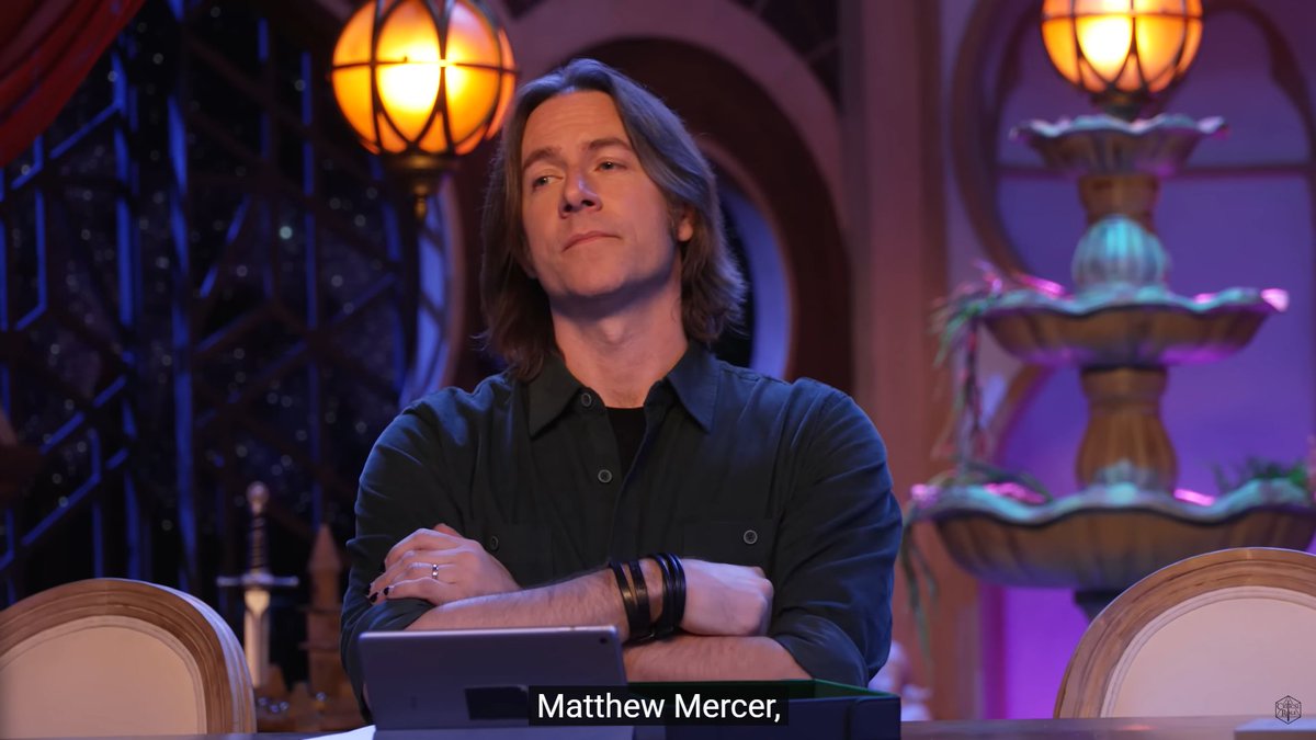 oh his character is going to be the next ludinus/essek this has such pompous confident vibes im so here for it
