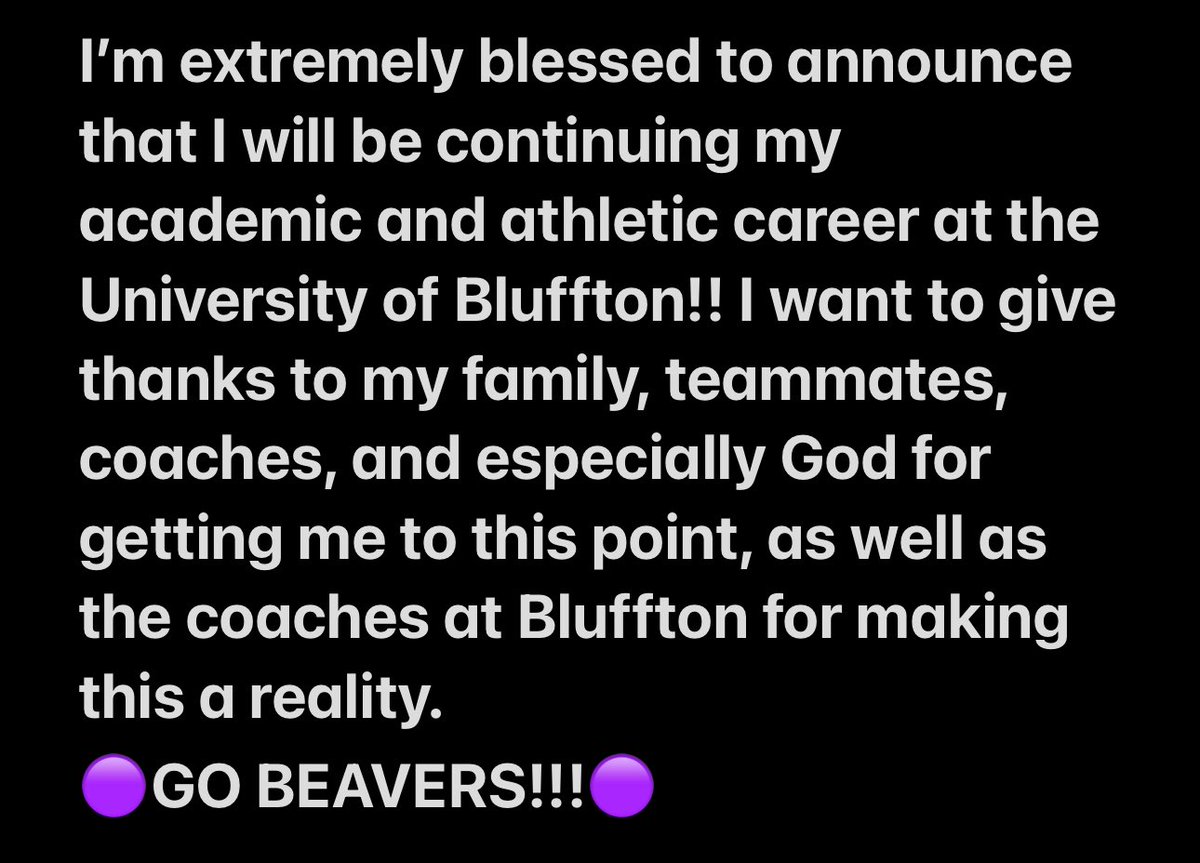 🟣 COMMITTED!!🟣 
<a href="/oobaseball/">Orange Baseball</a> <a href="/coachmarker/">Tom Marker</a> <a href="/DugoutBP614/">Dugout Baseball & Performance</a> <a href="/BlufftonUBsball/">Bluffton University Baseball</a> <a href="/GrandeyJames44/">James Grandey</a>