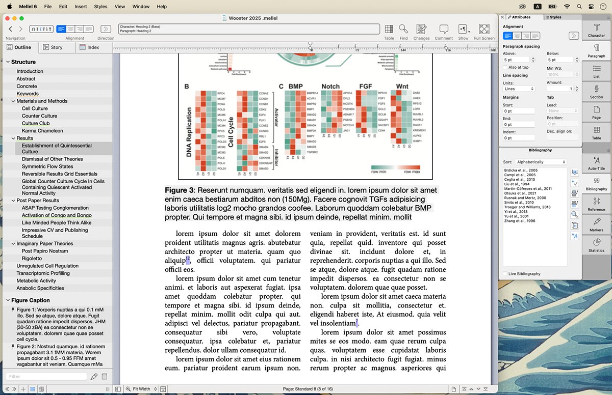 Mellel Word Processor tweet media