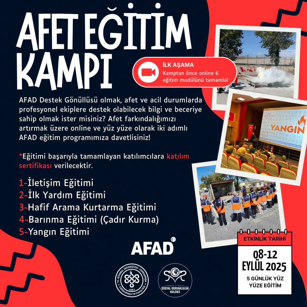 Ülkemiz sahip olduğu tektonik, sismik, topoğrafik ve iklimsel yapısı gereği ile doğal afetlerle sıkça karşı karşıya kalıyor. Doğal afetlerin neden olduğu maddi ve manevi kayıpları göz önüne aldığımızda afet yönetimi günümüzde biz geleceğin hekimlerince titizlikle ele alınmalıdır.