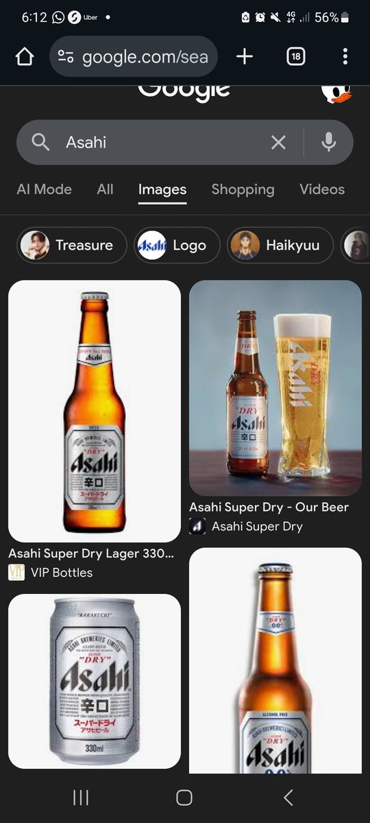 Asahi like a melody in my head...
