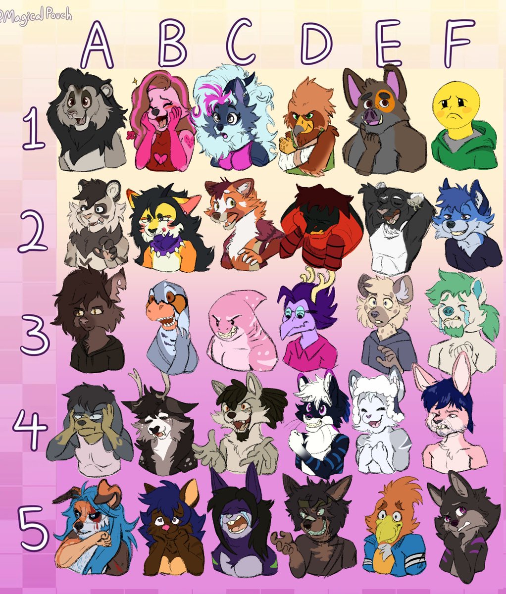 AAAND DONE
30/30

Sorry if I didn't draw you OC, I got MANY comments, and to be fair, I picked the first ones
