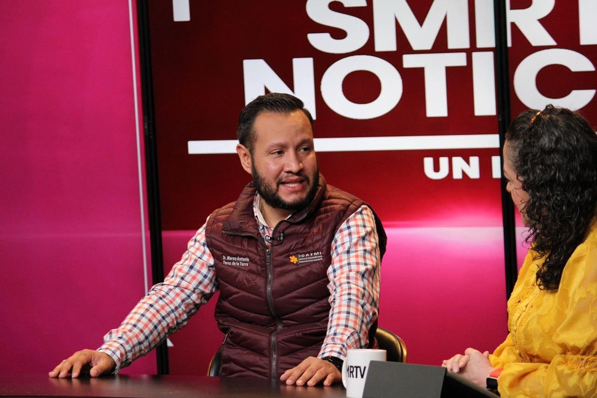 Agradecemos el espacio para la promoción de los más de 800 cursos que impartimos en todo el estado, en el noticiero del Sistema Michoacano de Radio y Televisión, con Gerardina Carreño y Sarai Rangel, de la mano de nuestro director general, Marco Antonio Flores de la Torre.