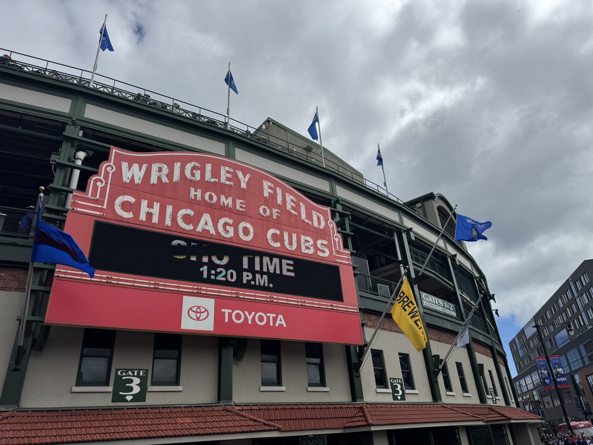 Greetings from the Friendly Confines!