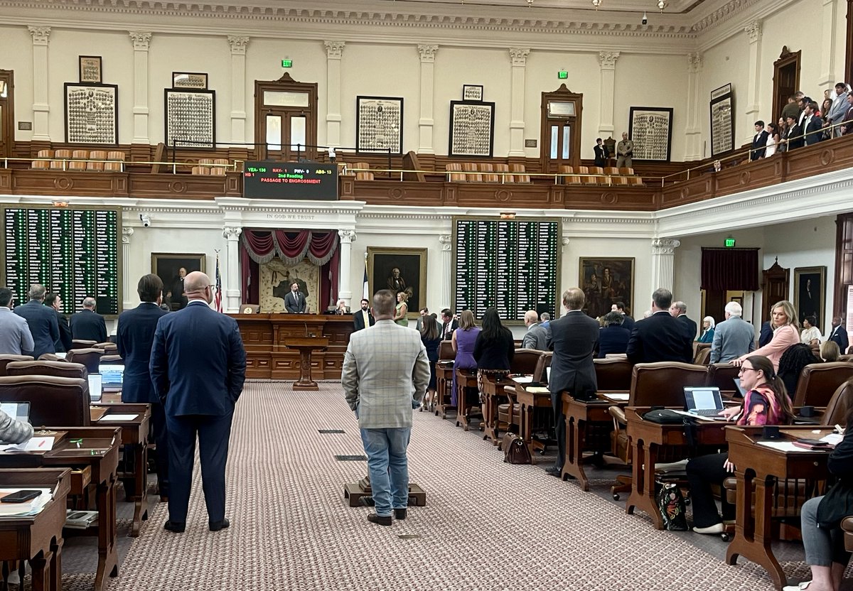 Dustin Burrows (@burrows4tx) on Twitter photo A powerful moment in the Texas House today, as the parents who lost their daughters in the flooding at Camp Mystic watched the chamber overwhelmingly pass House Bill 1—our priority bill to keep Texas children safe at camps. These parents have poured their heartbreak and grief A powerful moment in the Texas House today, as the parents who lost their daughters in the flooding at Camp Mystic watched the chamber overwhelmingly pass House Bill 1—our priority bill to keep Texas children safe at camps. These parents have poured their heartbreak and grief