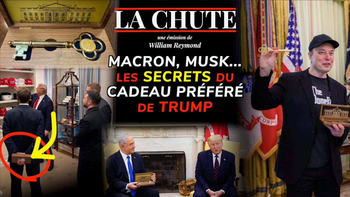 WilliamReymond's tweet photo. VIDEO EXCEPTIONNELLE DE MAINTENANT MEDIA (100% INDEPENDANT !) SUR L’EXTRAORDINAIRE CADEAU - EN OR!!!!- CRÉE PAR L’EMPEREUR TRUMP (AVEC SES ÉNORMES MAINS!!!!). AVEC MUSK (TESSLER!!!), MACRON (THE FRENCH MATADOR!!). THANK YOU FOR YOU ATTENTION TO THIS MATTER!!! WDR

LE PLUS EXTRAORDINAIRE DES LIENS 👇