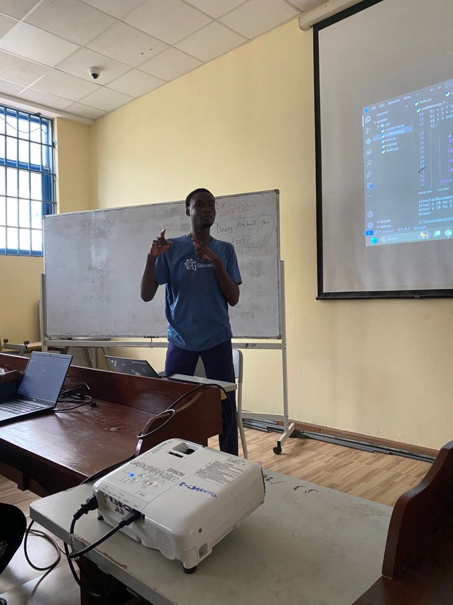 Day 4 at #GlobalCode2025 

Students dove into the world of APIs today, learning how apps “talk” to each other &amp; connecting the dots between code and the real world.

If you could build an API to make life easier, what would it do? 🤔

#UCC #TechEducation #RaspberryPi #APIs