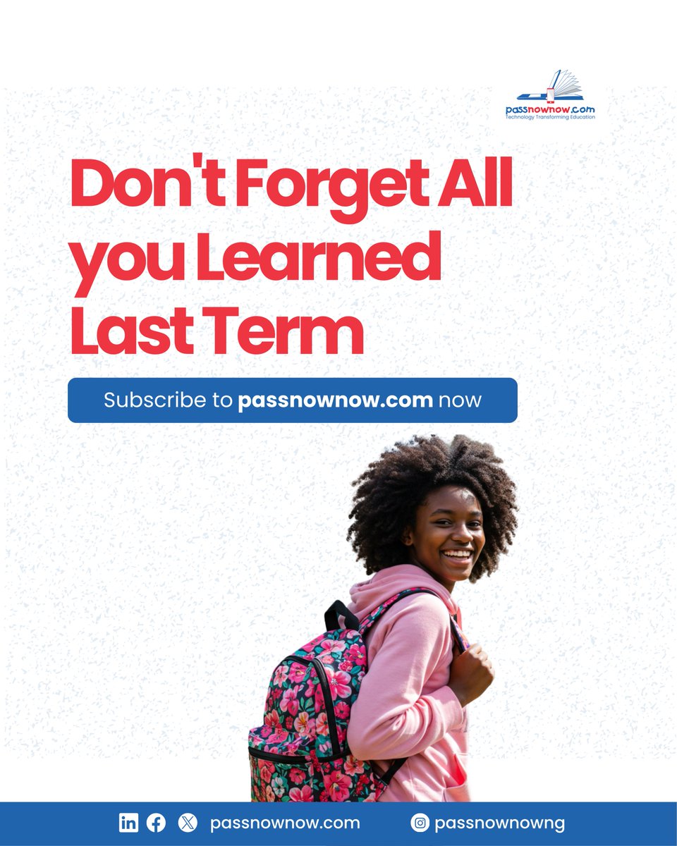 passnownow's tweet photo. School's on break, but learning is not. Revisit and retain all you learned with Passnownow. Access it anywhere, anytime today. 
#passnownow #edtech #STEM #elearning https://t.co/w9Rm8Q5Yjl