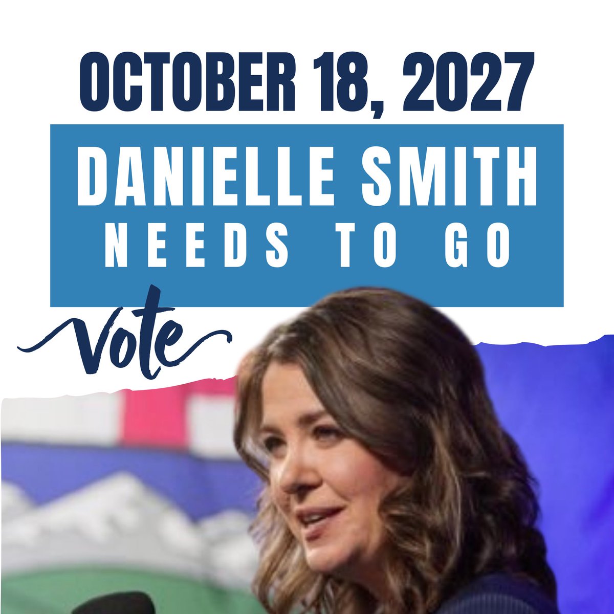 🇨🇦🍁Elbows Up🍁🇨🇦 (@sillyrabbitfafo) on Twitter photo October 18, 2027 can't come soon enough ☑️🗳 #DanielleSmithIsUnfitToLead 
#ABpoli #ABleg #Alberta #DanielleSmith October 18, 2027 can't come soon enough ☑️🗳 #DanielleSmithIsUnfitToLead 
#ABpoli #ABleg #Alberta #DanielleSmith