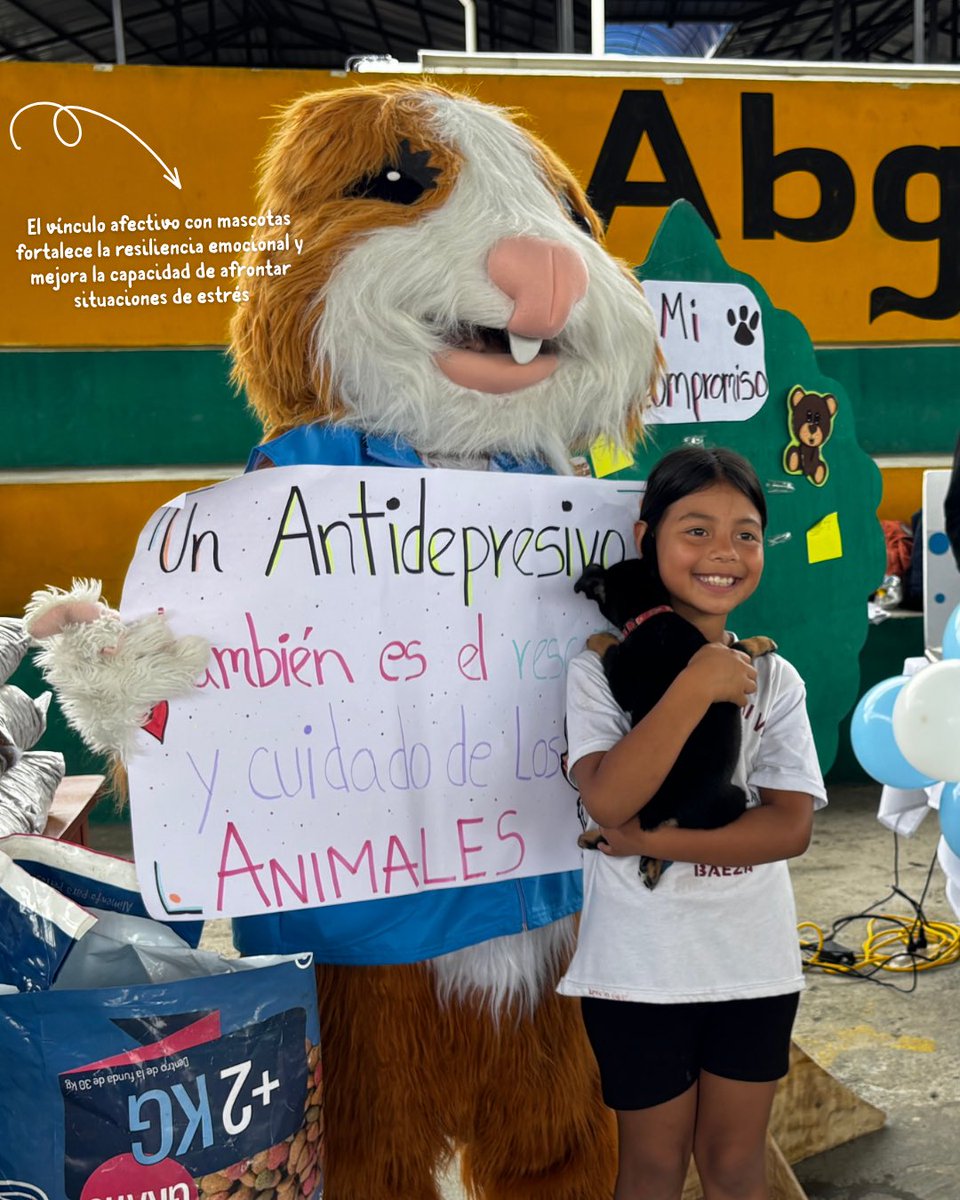 ORGAEPSI's tweet photo. 🐾💚 En Tena mostramos que la salud mental también se construye con pequeñas acciones de amor. La adopción responsable de mascotas nos enseña que dar un hogar puede convertirse en un poderoso apoyo emocional, sin olvidar la importancia y prioridad de recibir ayuda profesional 👩🏻‍⚕️ https://t.co/dOe0iEXKhs