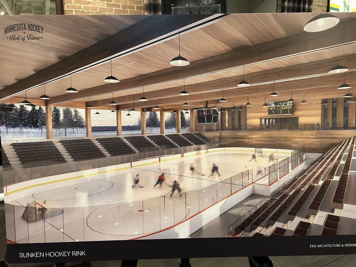 Just leaving the launch announcement for what will be the Minnesota Hockey Hall of Fame.

(Your reaction is the same as mine when I first heard about it.  No, there isn’t one… and if the vision pans out as they have it planned - it’ll be amazing.)