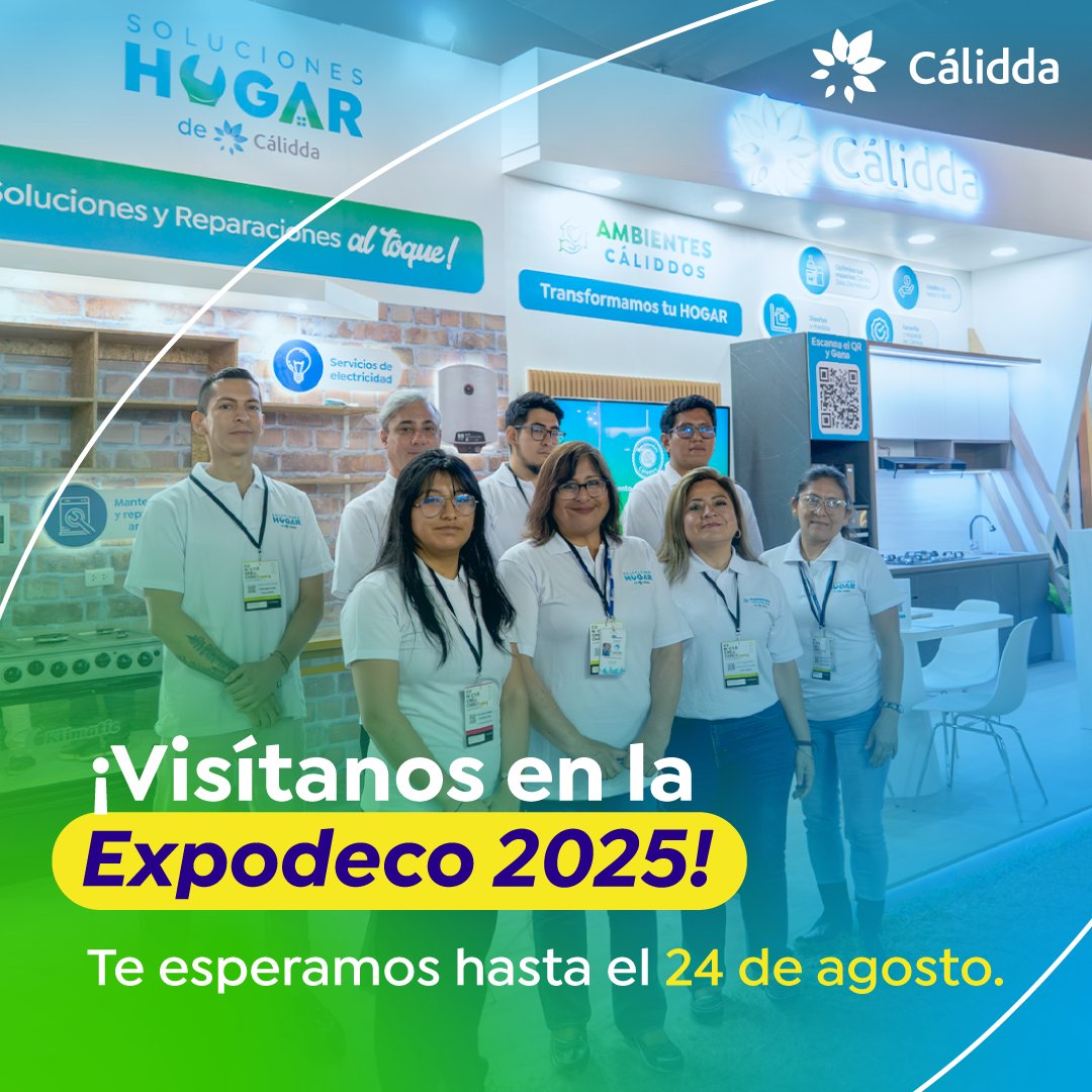 CaliddaPeru's tweet image. ¡Renueva tu casa en #Expodeco2025! 🏡

Visita nuestro stand y descubre todas las opciones de financiamiento para hacer realidad el hogar que tanto sueñas: 

✨ Ambientes Cálidos: Para renovar tus espacios con muebles de melamina. 
🛠 Soluciones Hogar: Para servicios de…