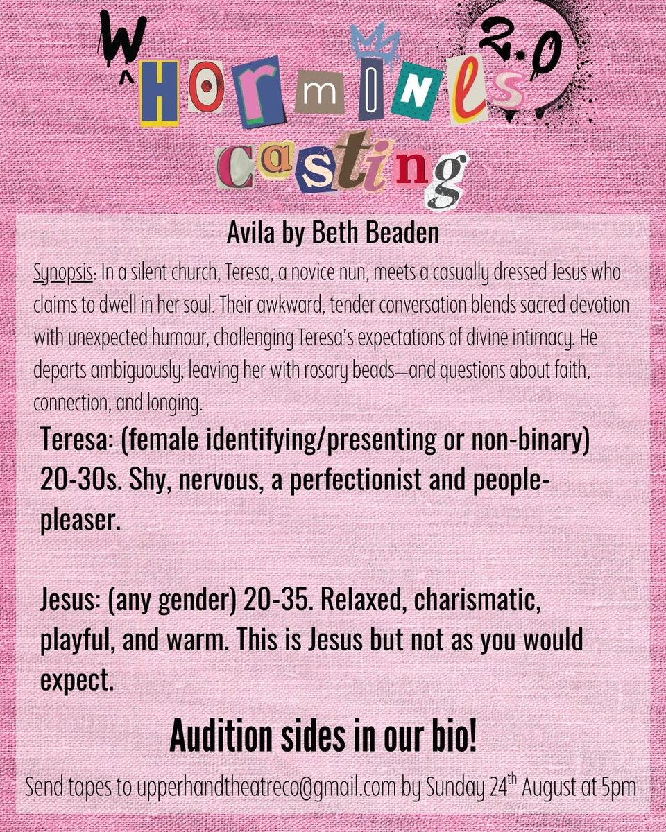 Upper Hand Theatre Co. tweet media