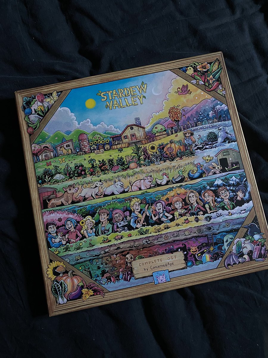 freddydreams_'s tweet photo. A little Gamescom haul :3 only planned on buying the Stardew vinyls, but couldn’t walk past the other goodies! https://t.co/N1gAdnXPeH