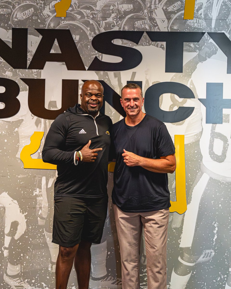 Southern Miss Football (@southernmissfb) on Twitter photo An inspiration to all. Thanks to <a href="/c_herren/">Chris Herren</a> for talking to the team 🫡
#FlipTheScript | #SMTTT An inspiration to all. Thanks to <a href="/c_herren/">Chris Herren</a> for talking to the team 🫡
#FlipTheScript | #SMTTT