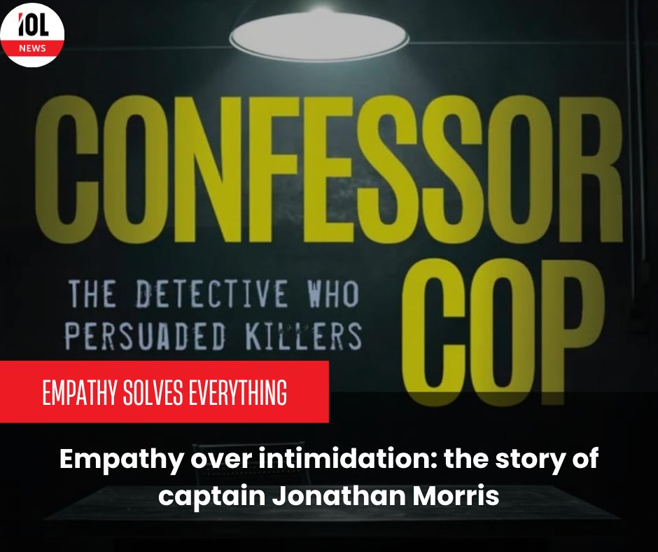 IOL's tweet photo. In a city haunted by crime, one detective chose compassion over coercion—and rewrote the rules of justice.
#ConfessorCop #CapeTownCrime #EmpathyInAction #TrueCrimeSA #JonathanMorris #JusticeWithHeart
Read on https://t.co/S1SuMeubvp https://t.co/2kGeRRq4xk
