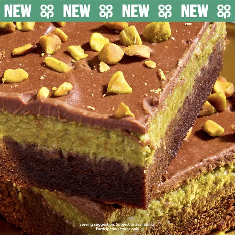 I've got to get my hands on <a href="/coopuk/">Co-op</a>'s new Dubai inspired pistachio brownie 😍