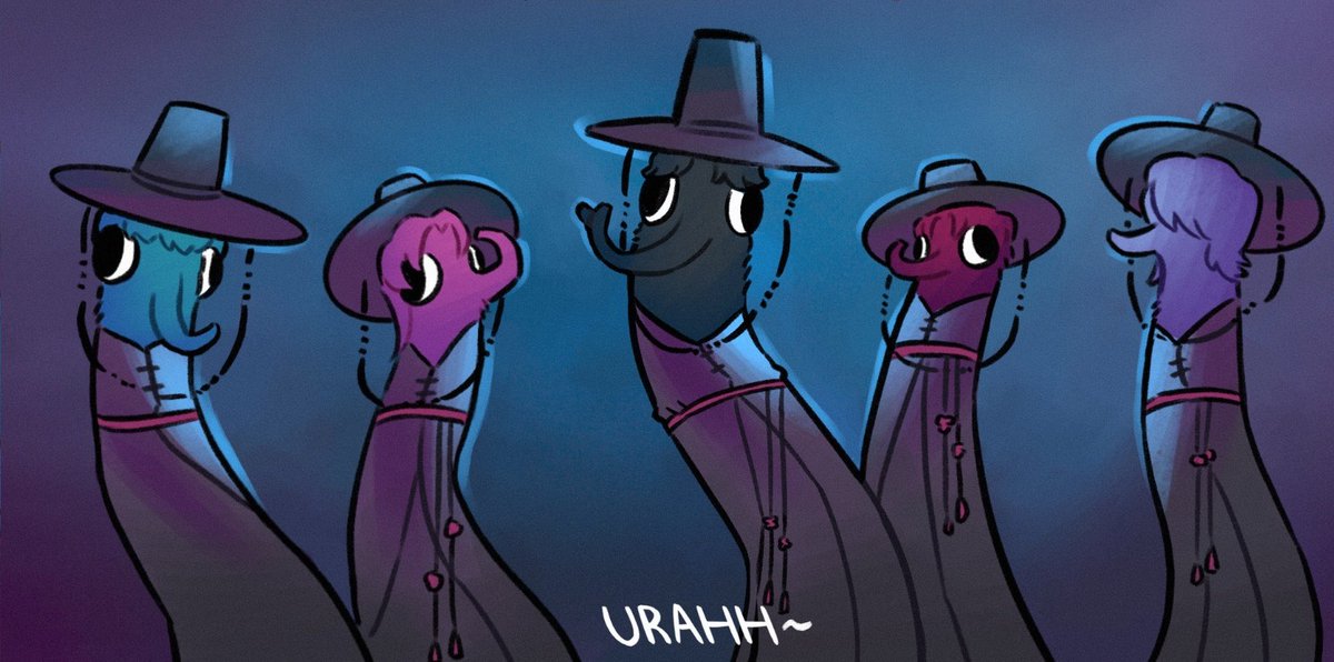 salmonblurb's tweet image. Saja worms 
.
.
#KPOPDEMONHUNTERS