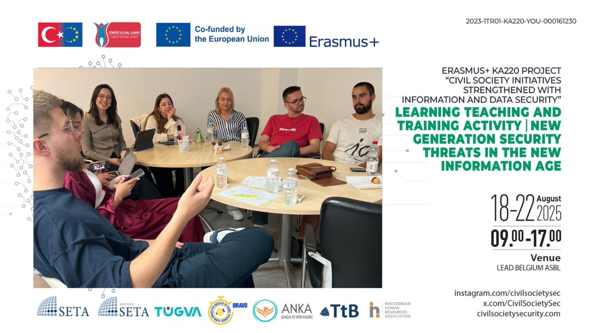 🛡️ Day 4 complete! Focus on protecting accounts &amp; countering social media intelligence (SOCMINT). Stay alert, stay secure! 🔐
<a href="/ulusalajans/">Türkiye Ulusal Ajansı 🇹🇷 Turkish NA</a>
<a href="/setavakfi/">SETA</a>

#CyberSecurity #Countermeasures #SOCMINT #AccountSecurity #DigitalSafety