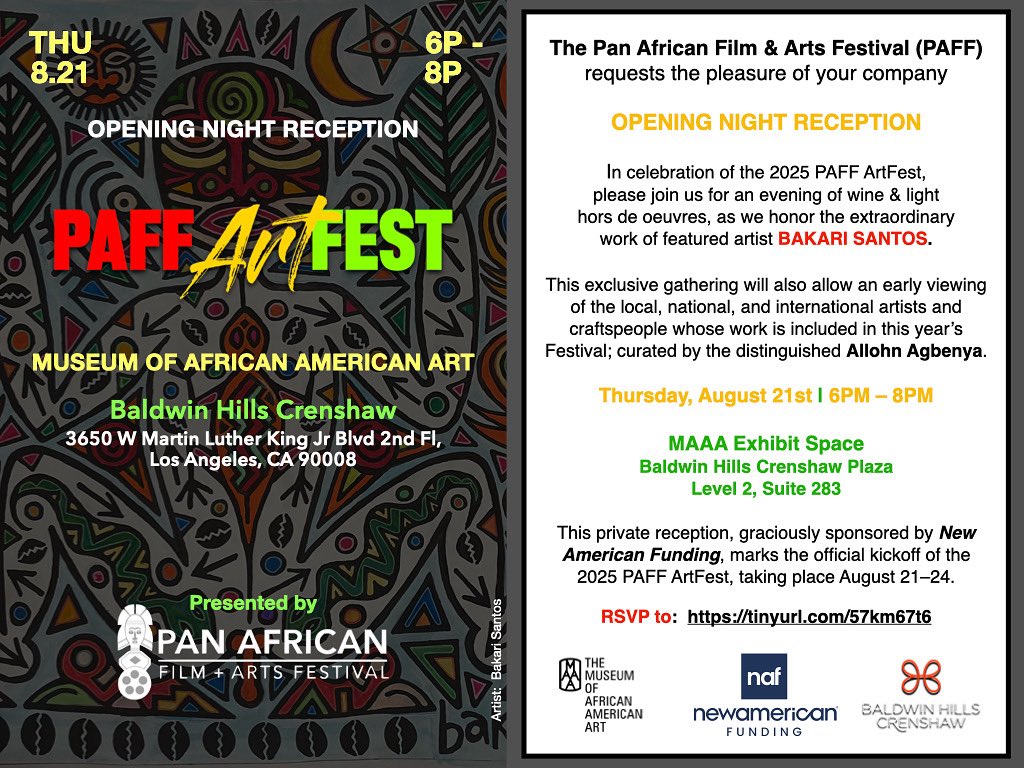 Pan African Film & Arts Festival tweet media