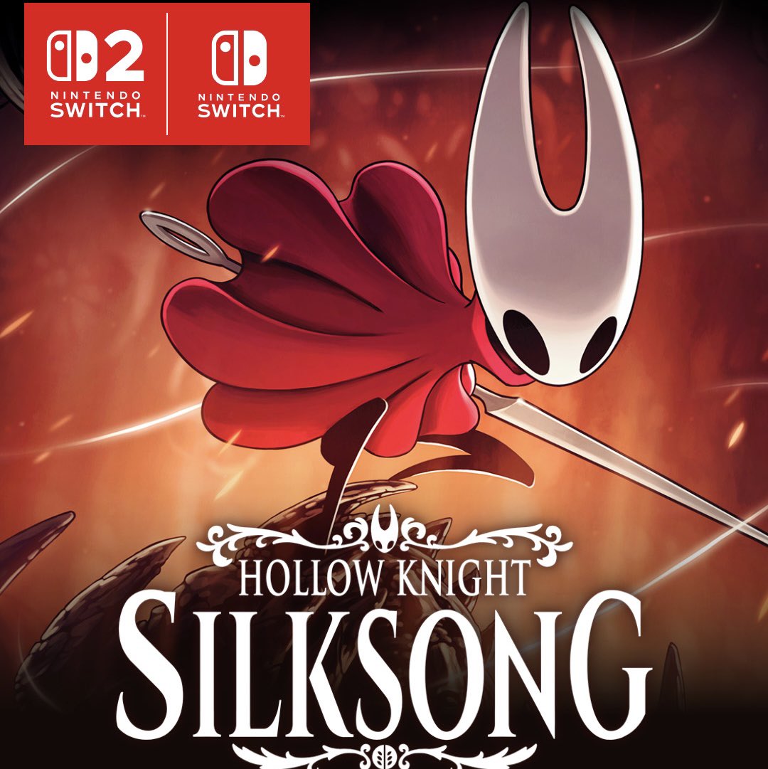 💫The wait is finally over! Hollow Knight: Silksong has a release date! It’s arriving on September 4, 2025 for both Nintendo Switch and Switch 2!