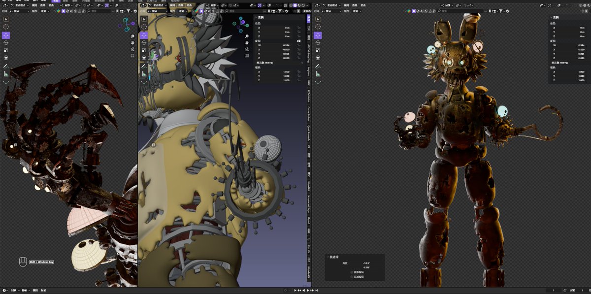 my style scraptrap
This is my favorite model that I made.
Hope you enjoy it
#fnaf #fnafffps #ffps #blender #b3d #blender3d