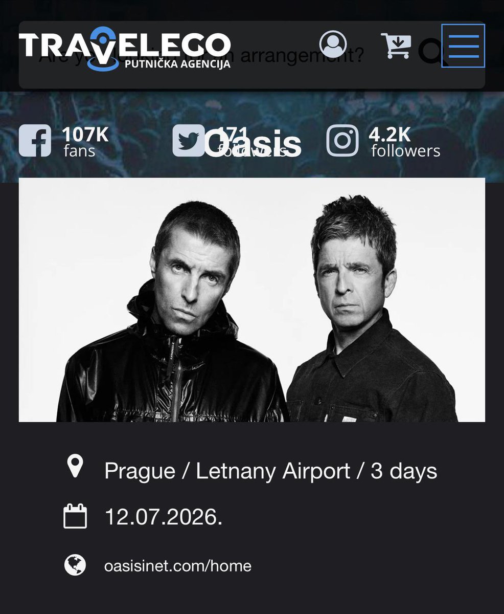Oasis Mania tweet media