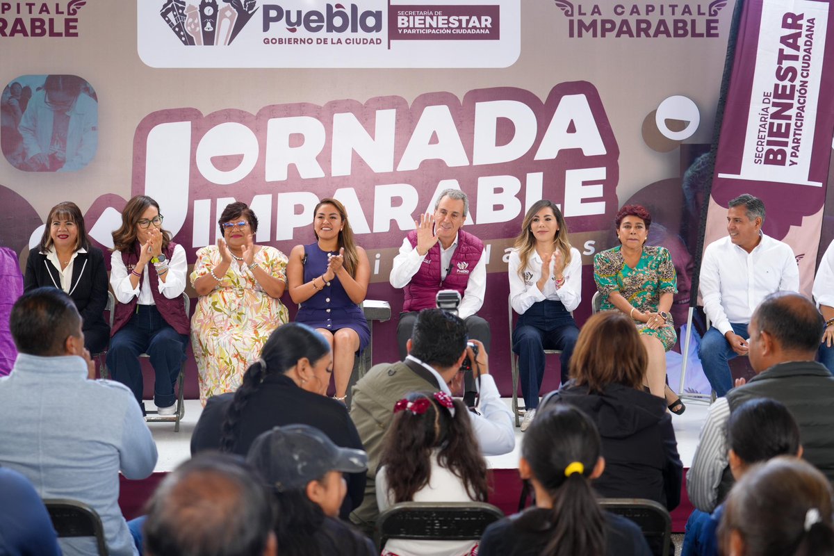 pepechedrauimx's tweet photo. Regresamos las veces que sean necesarias a las #JuntasAuxiliares para atender a la ciudadanía.

Gracias a todas y todos quienes nos acompañaron a la Jornada Integral Imparable en #RomeroVargas.

En #LaCapitalImparable🪽nos mantenemos siempre cercanos con las y los poblanos. 🙌🏻 https://t.co/vTeOHcfHhX